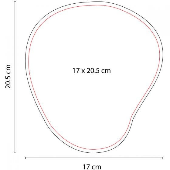 MOUSE PAD BEAN SUBLIMACIÓN