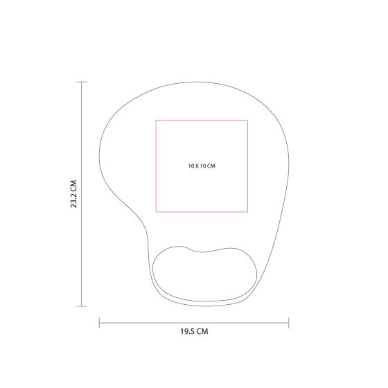 MOUSE PAD CON GEL