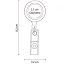 PORTAGAFETE RETRÁCTIL