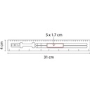 SET DE REGLA Y ACCESORIOS OBIDOS