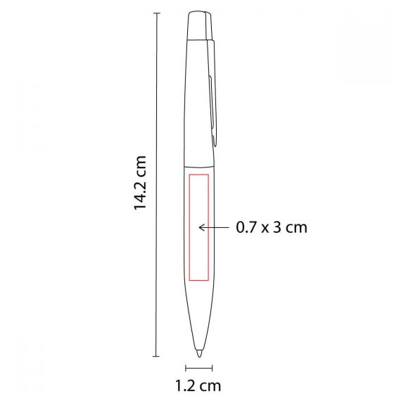 BOLÍGRAFO USB 8 GB NEUSS