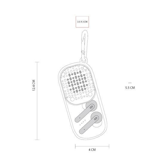 BOCINA CON AUDÍFONOS RIDE