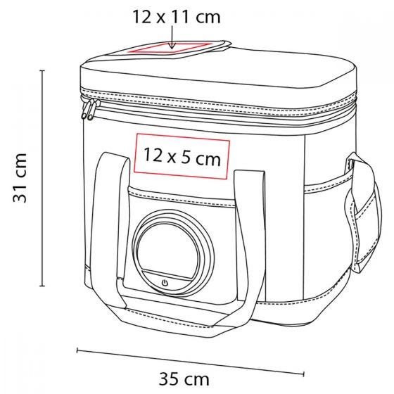 HIELERA CON BOCINA OTTON