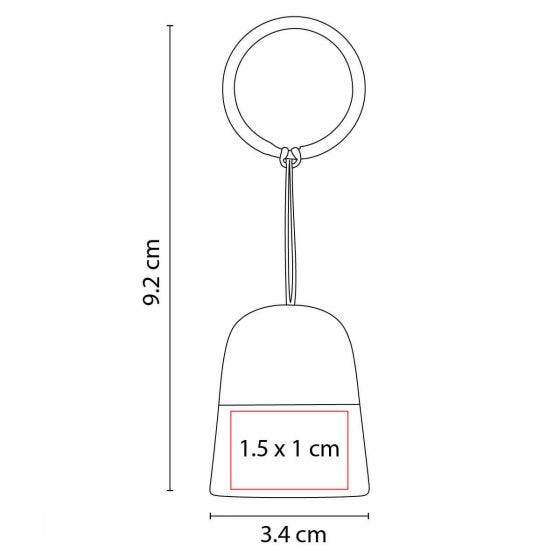 Llavero con Luz Wiltz