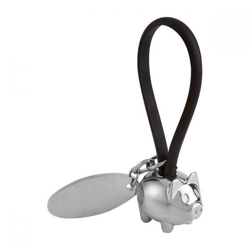 [M 2050] Llavero Puerquito con Placa